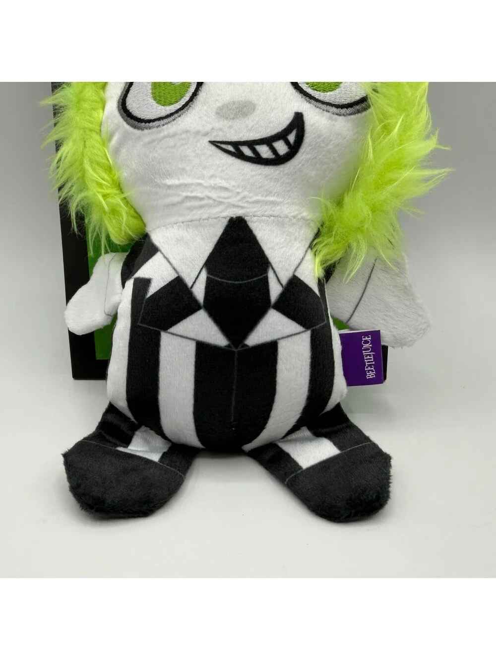 Beetlejuice Plush Squeaker Dog Toy Warner Bros Halloween Horror Chew Toy 9